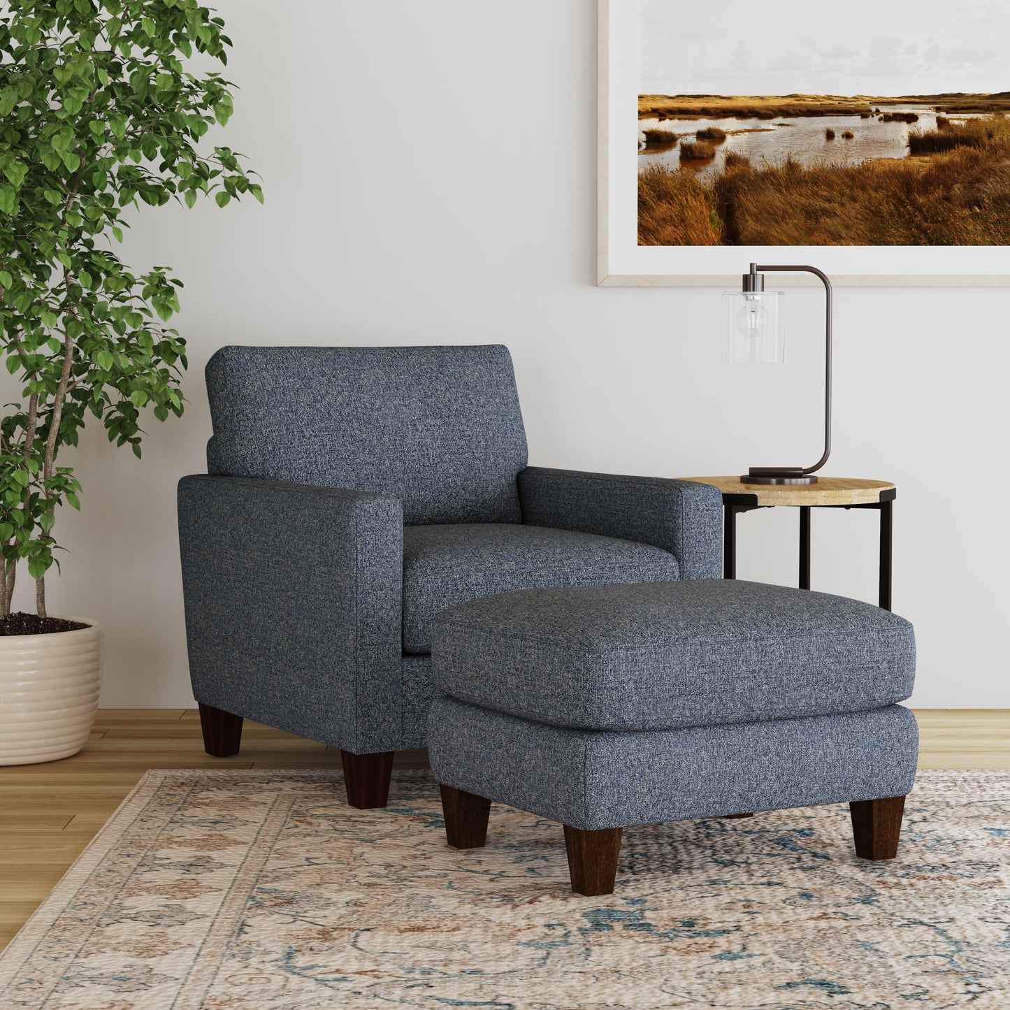 Remi Chair in Blue