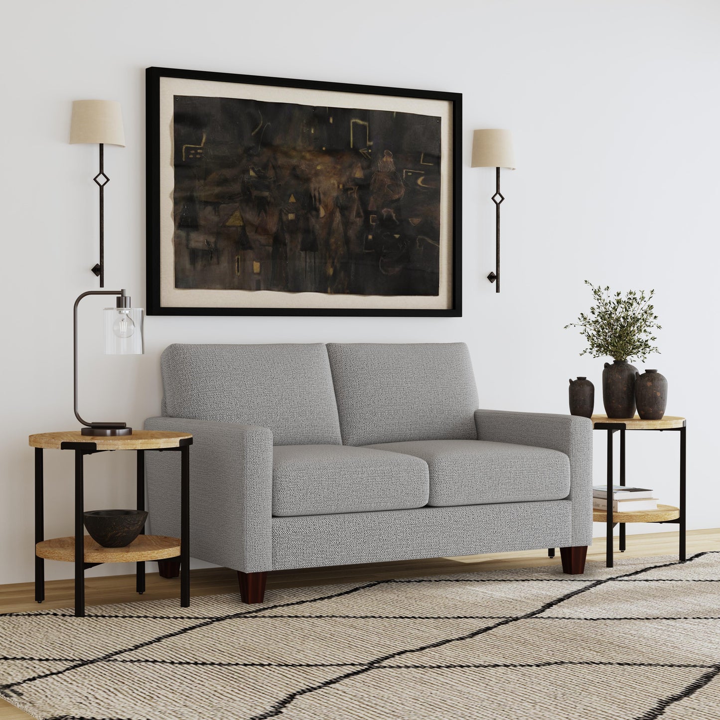 Remi Loveseat in Gray