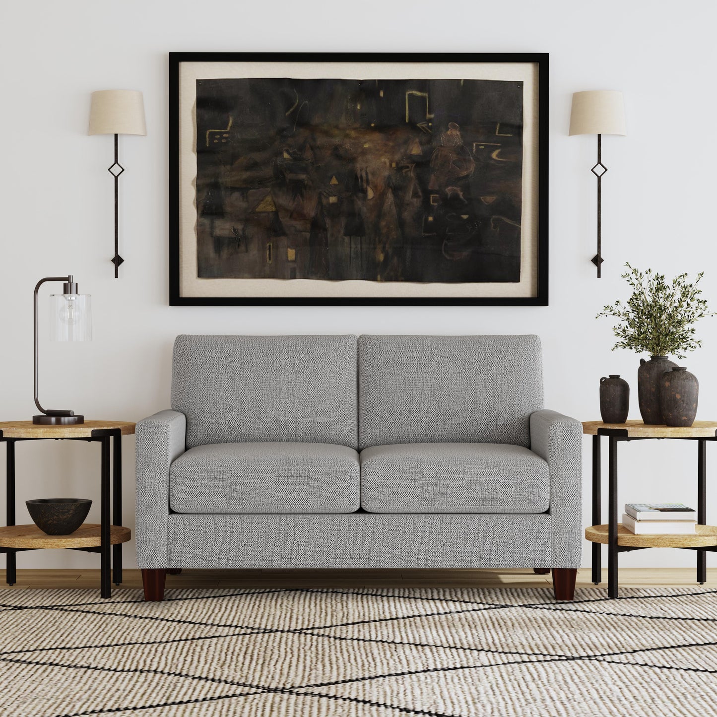 Remi Loveseat in Gray
