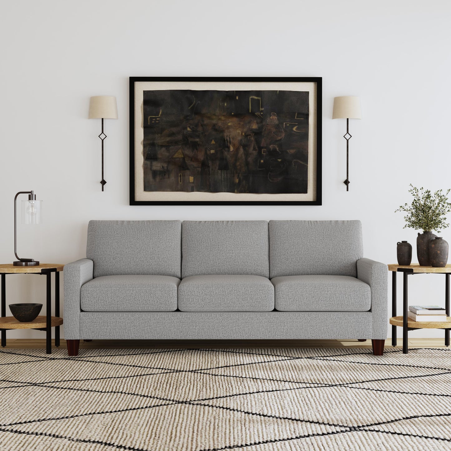 Remi Sofa in Gray