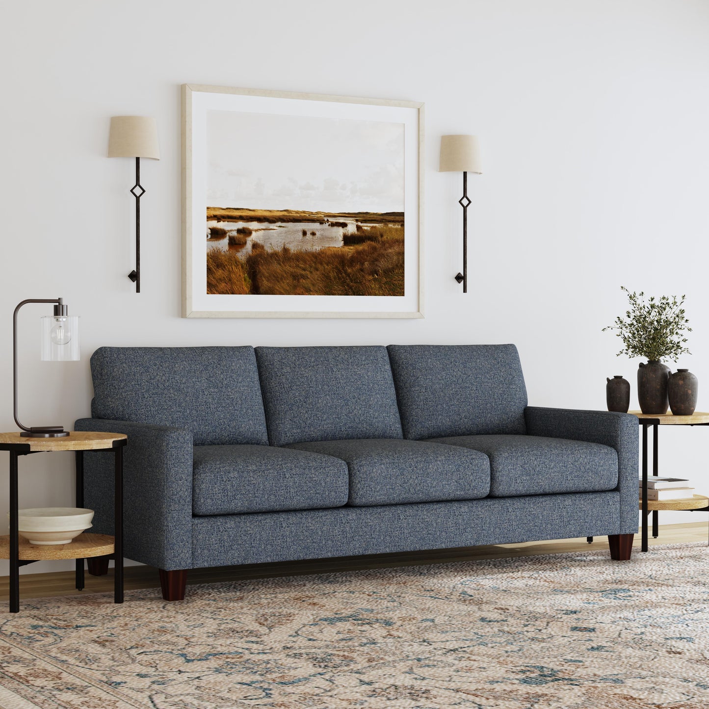 Remi Sofa in Blue