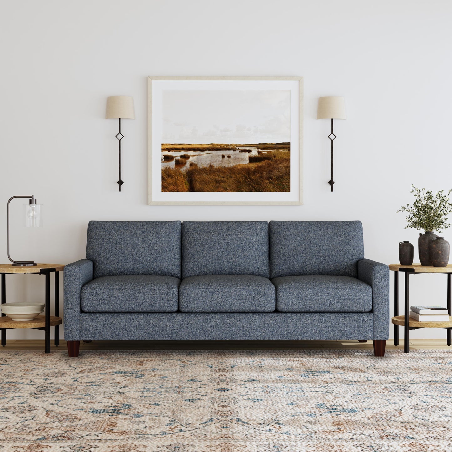 Remi Sofa in Blue
