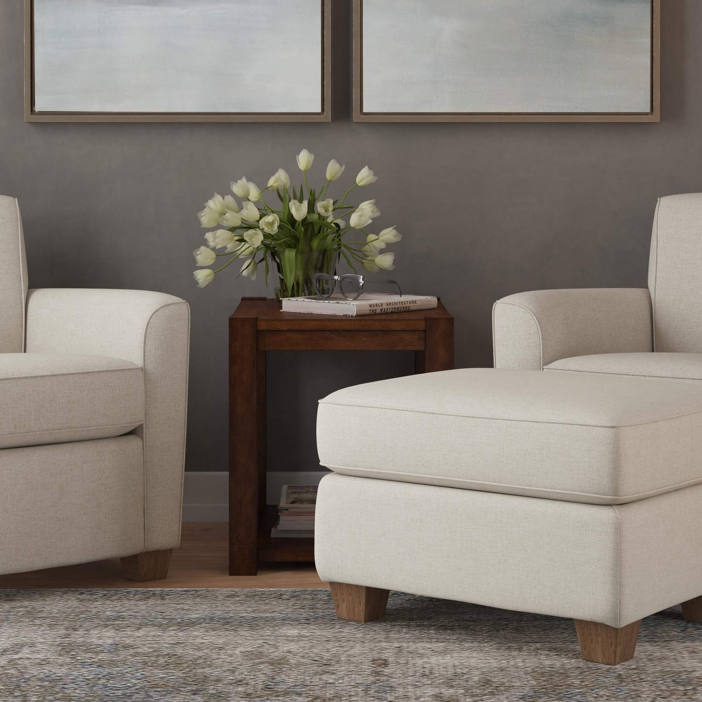 Boulder End Table