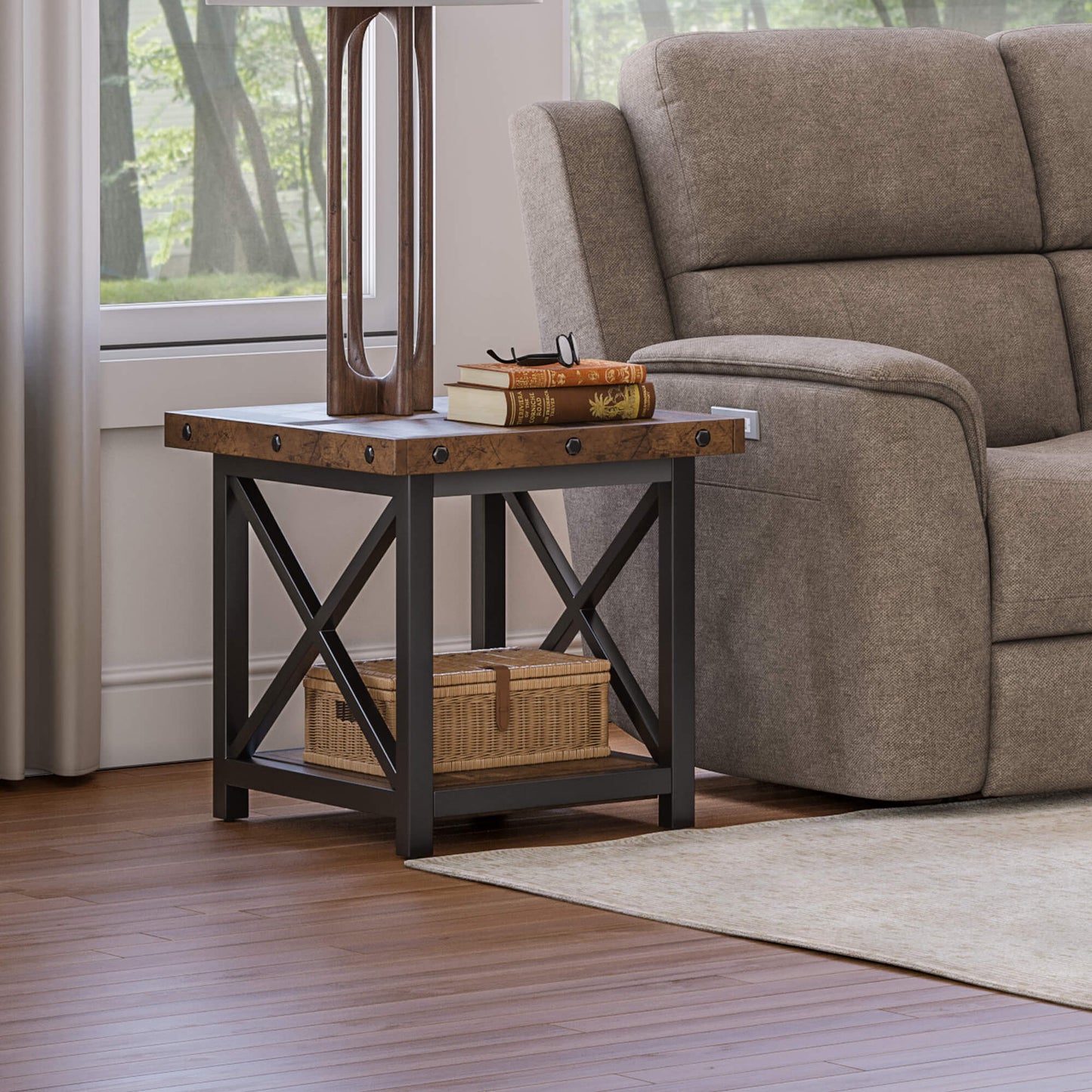 Carpenter Light End Table