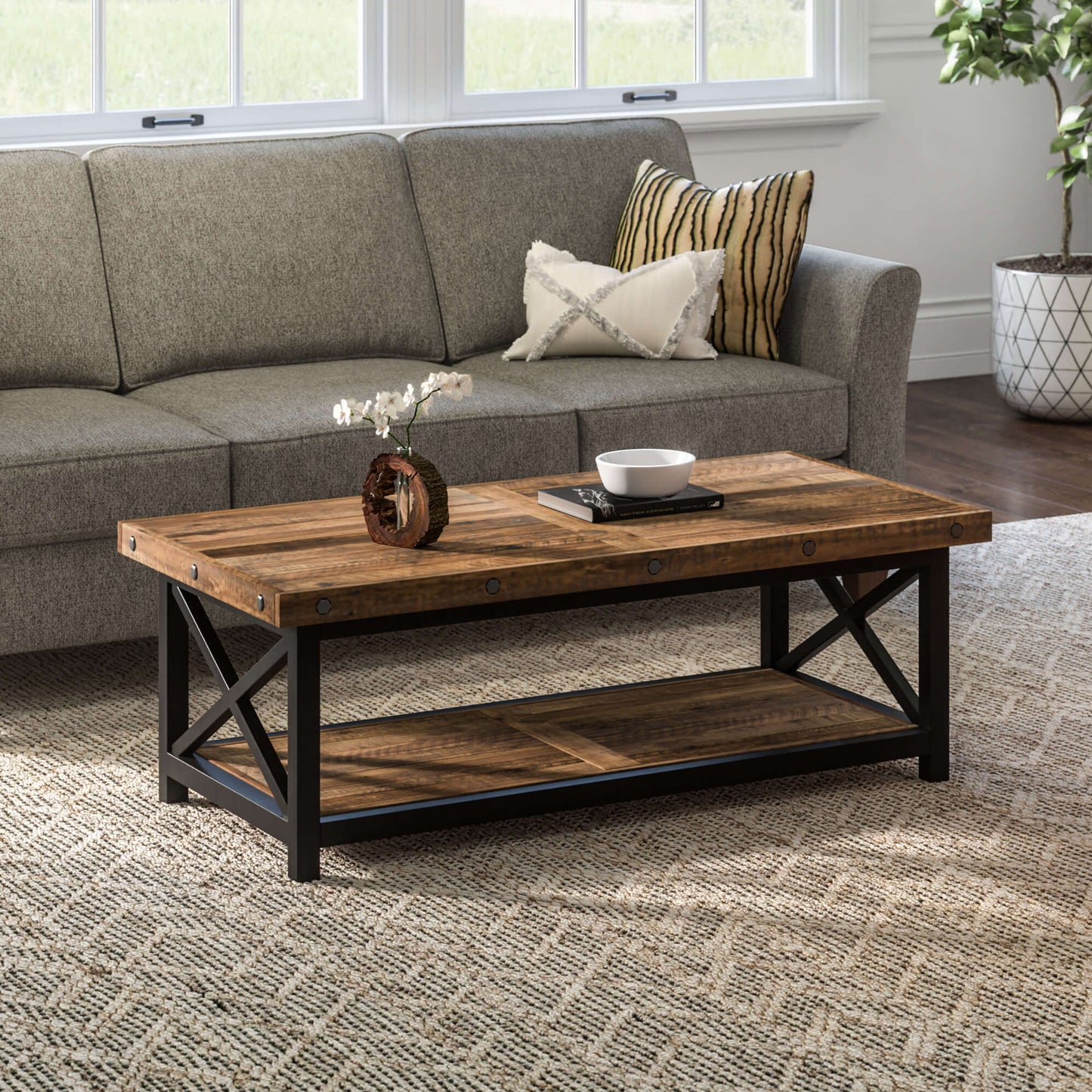 Carpenter Dark Coffee Table