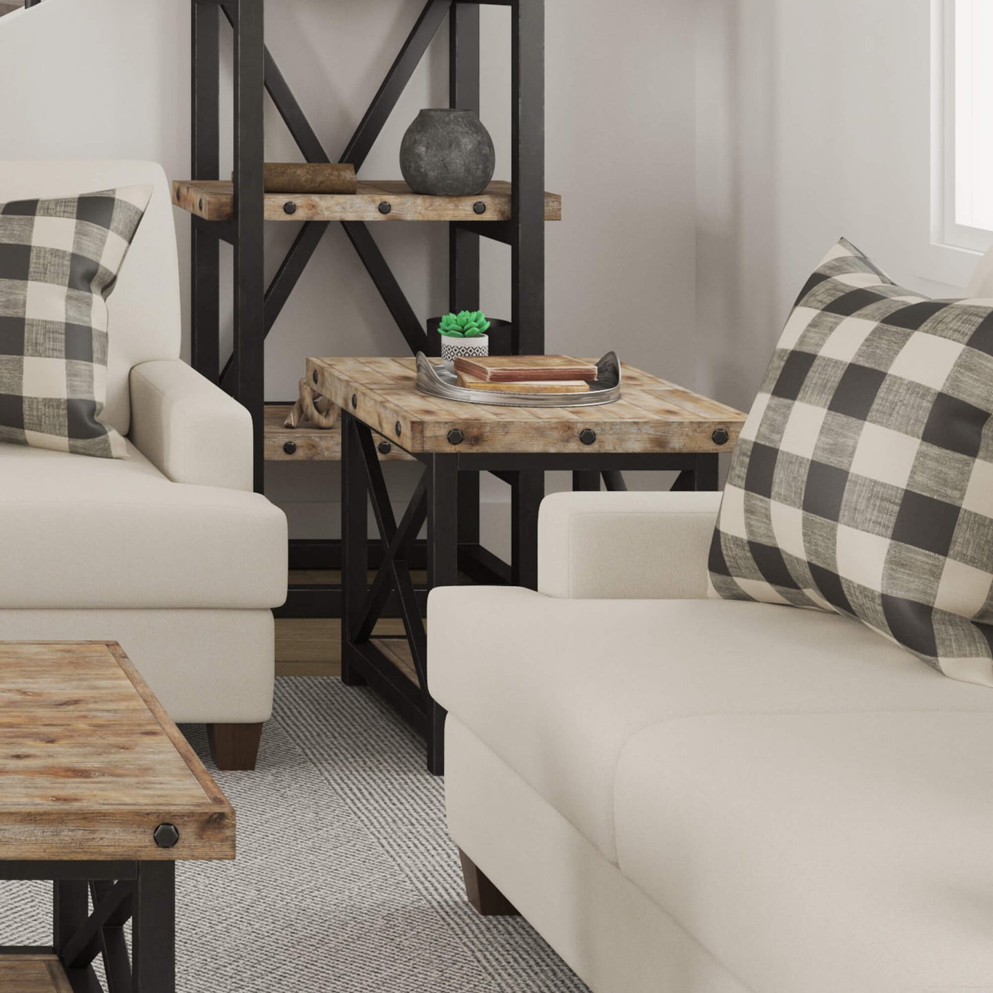 Carpenter Light End Table