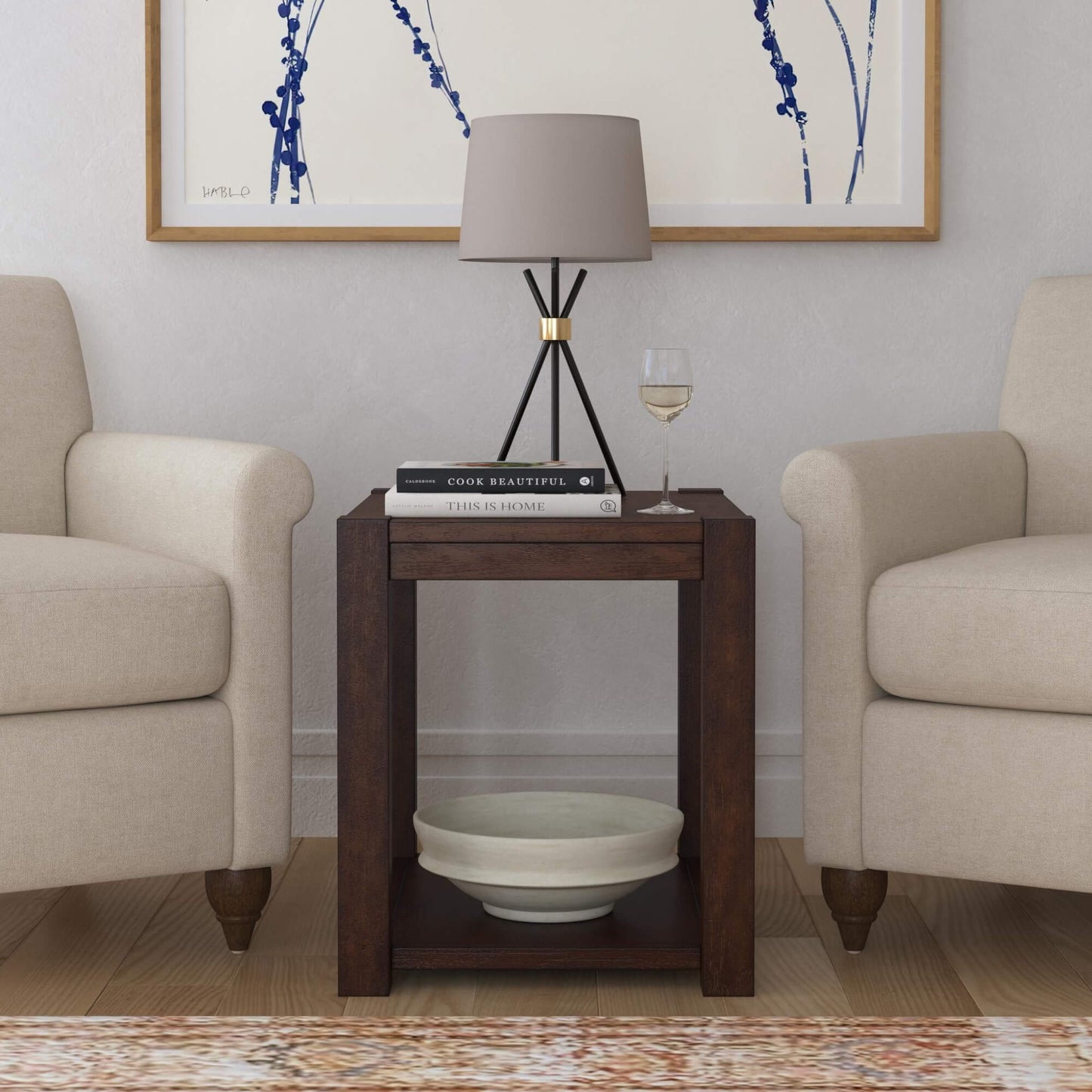 Boulder End Table