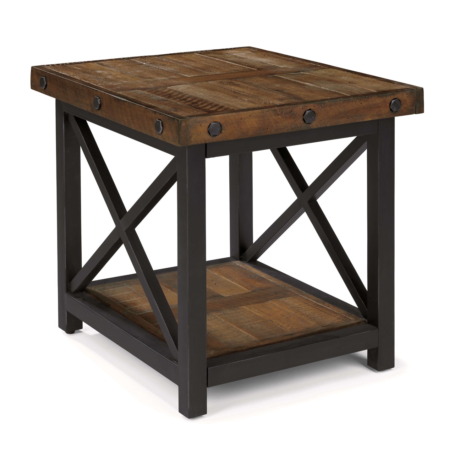 Carpenter Dark End Table