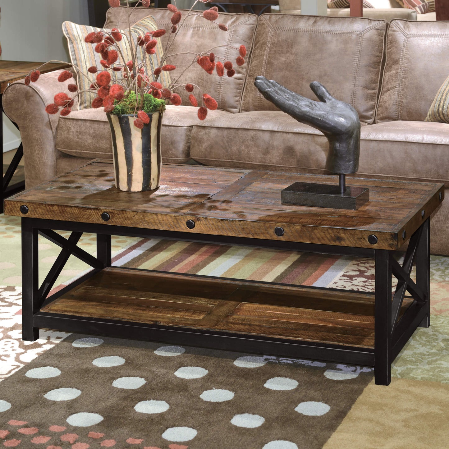 Carpenter Dark Coffee Table