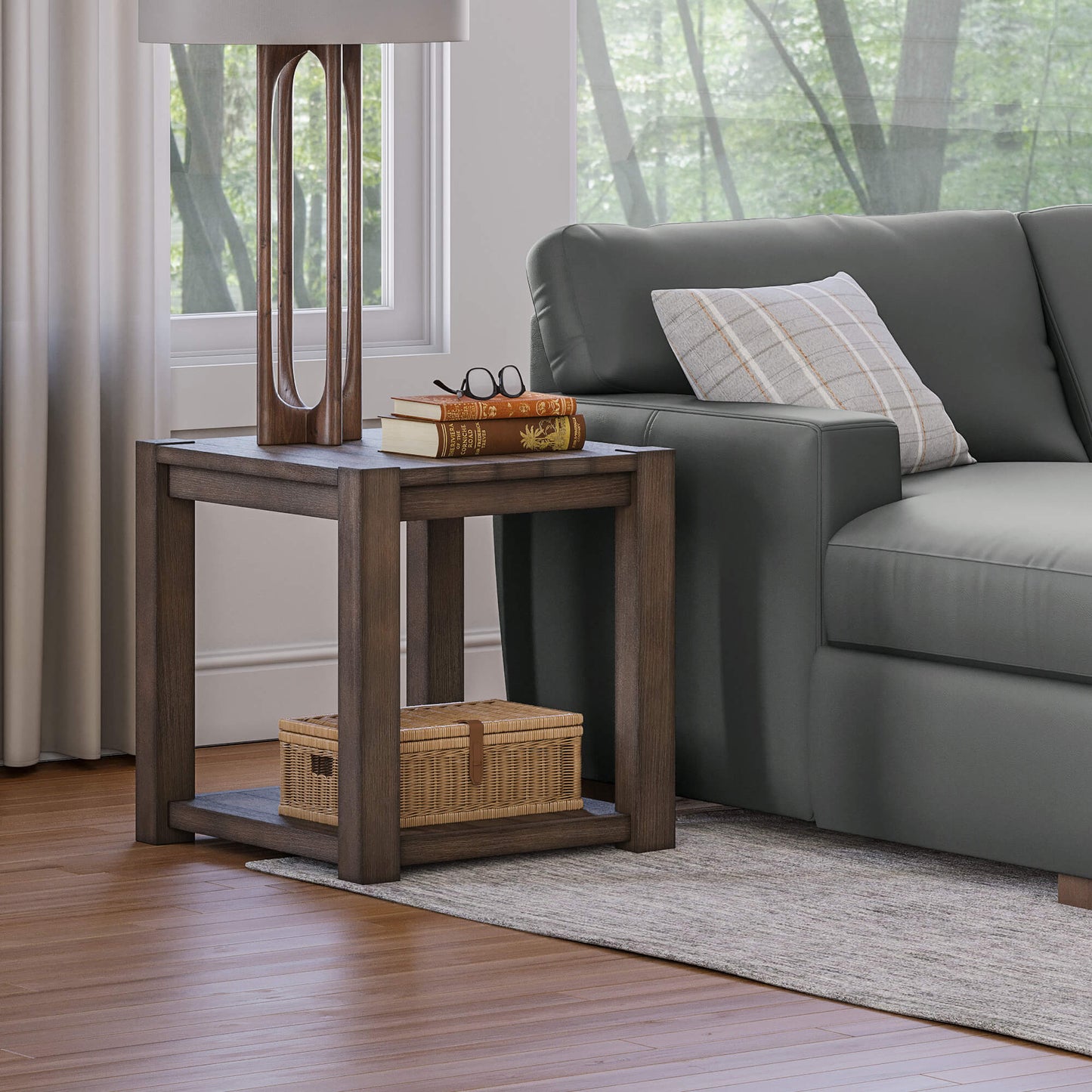 Boulder End Table