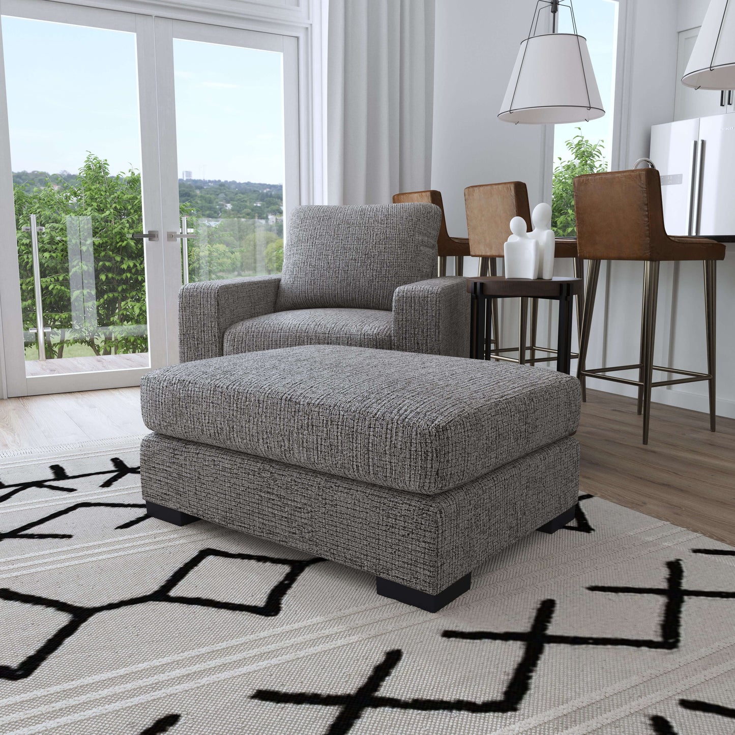 Theodore Chair in Chrome