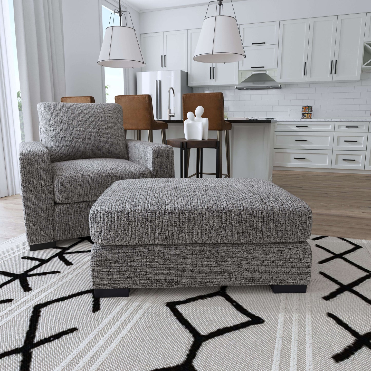 Theodore Chair in Chrome