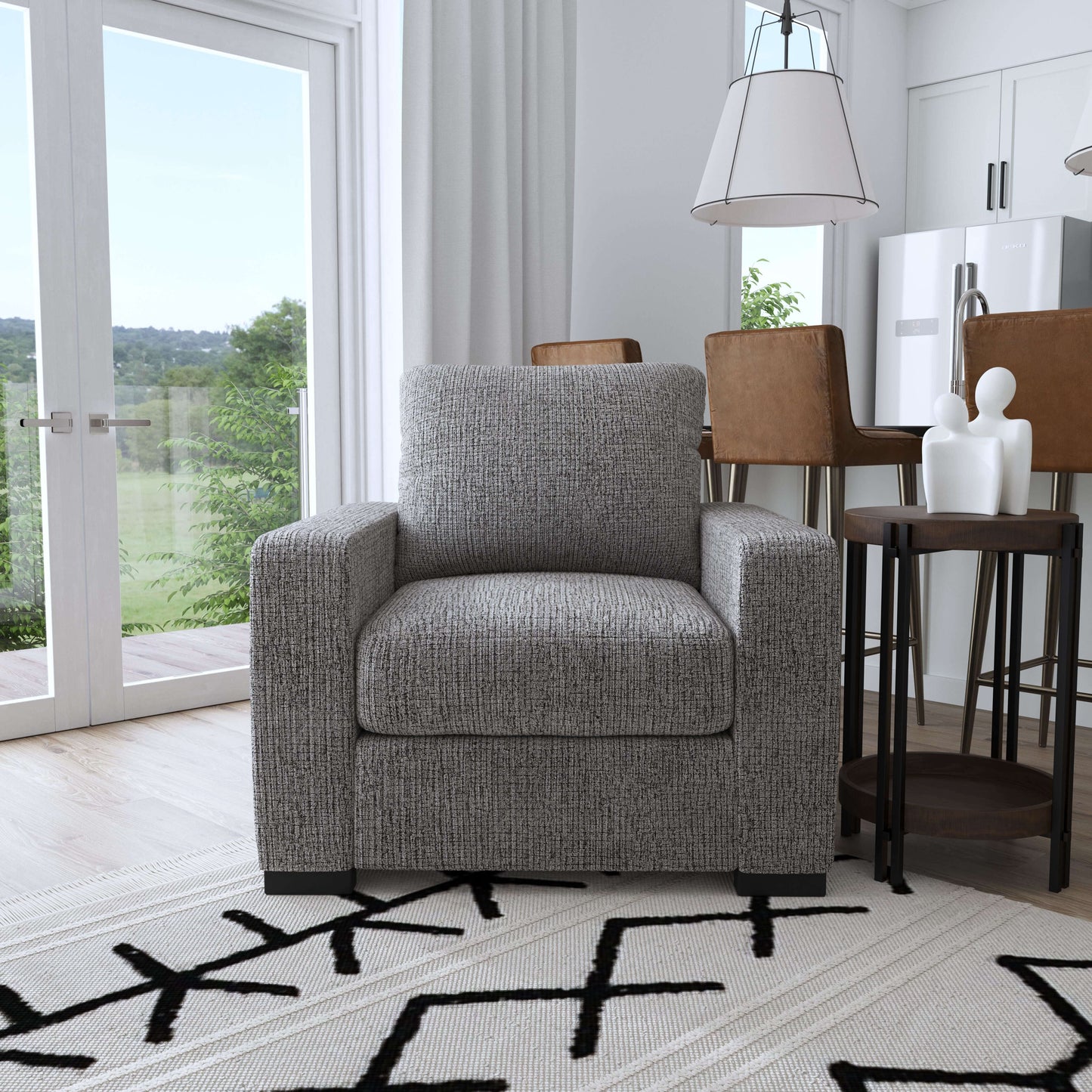 Theodore Chair in Chrome