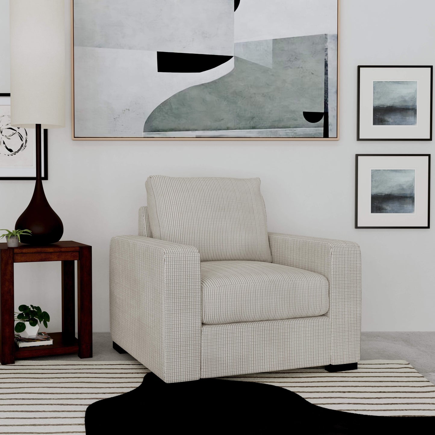 Theodore Chair in Oyster