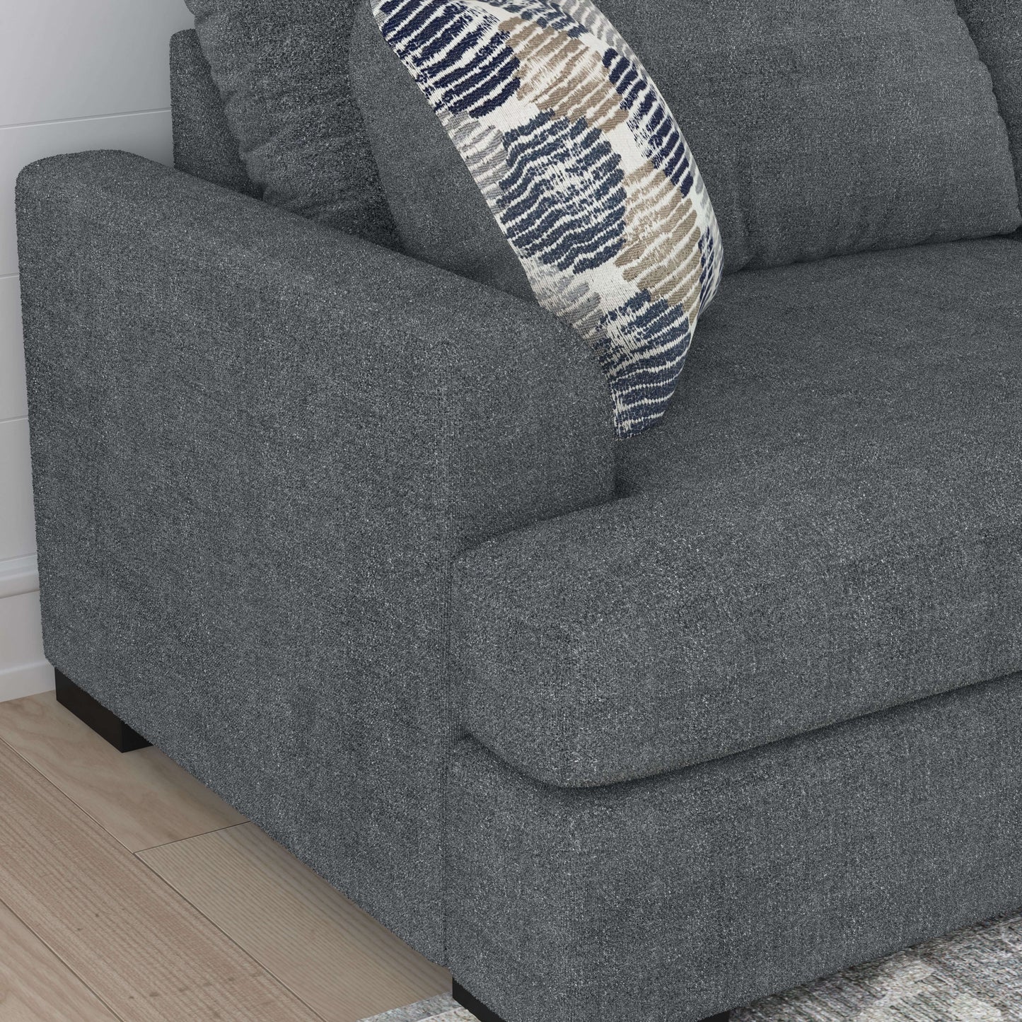 Willow Loveseat in Chambray