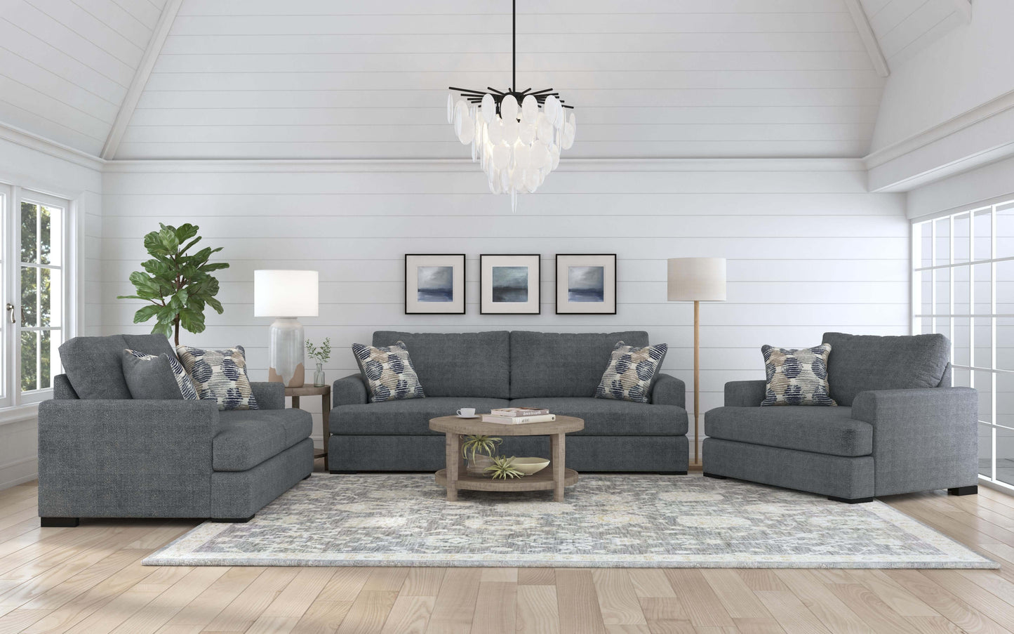 Willow Chair in Chambray
