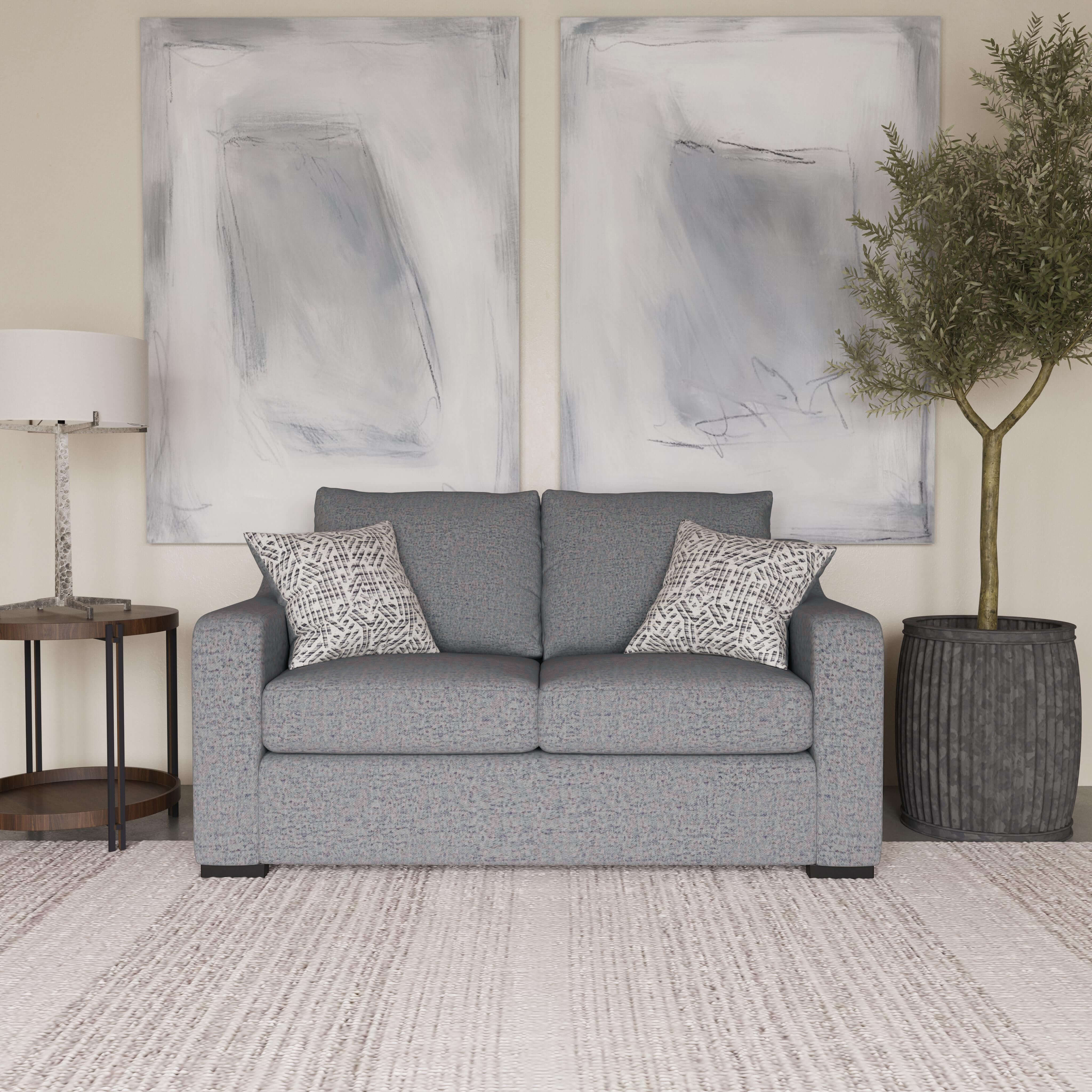 Cypress Loveseat in Grey